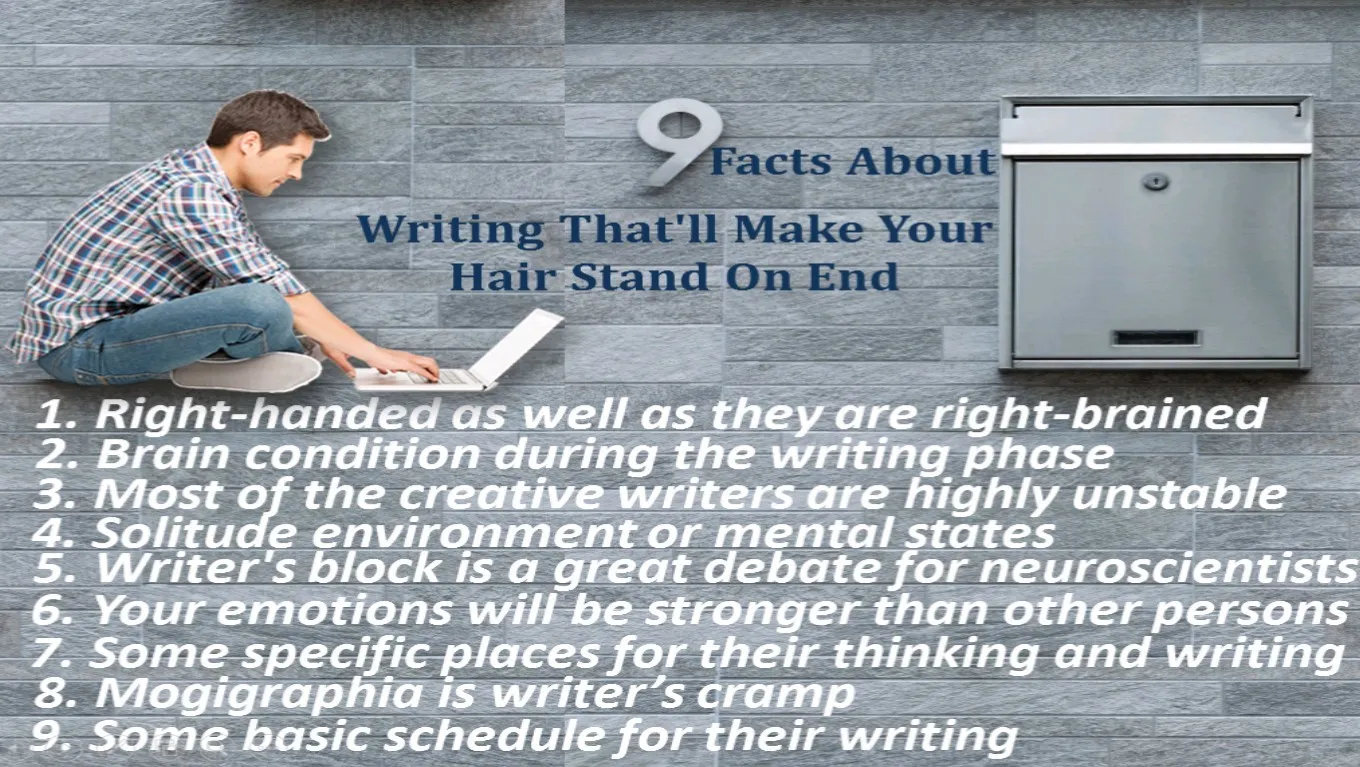 9 Facts About Writing That Will Make Your Hair Stand On End